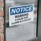 Signmission Warning A False Fire Alarm Is A Felony, 10 in W x Rectangle, Vinyl Decal OS-2PACK-NS-D-710-L-18903 - alternate 5